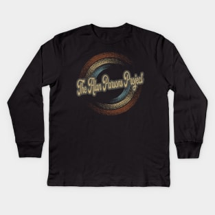 The Alan Parsons Project Circular Fade Kids Long Sleeve T-Shirt